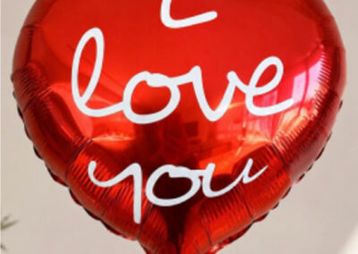 Balão I Love You R$19,00