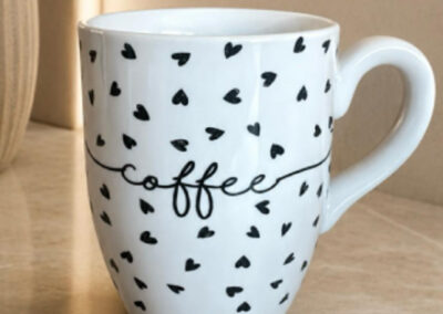 Caneca porcelena Coffee R$39,00
