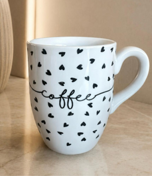 Caneca de porcelena Coffee